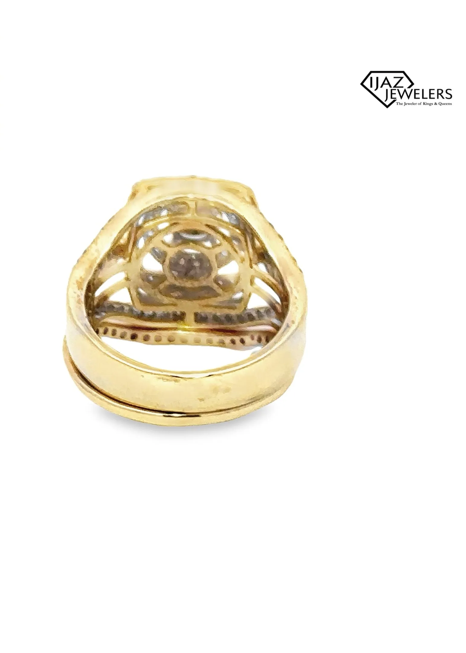 10K Gold 1.44 CTW Diamond Ladies Wedding Set