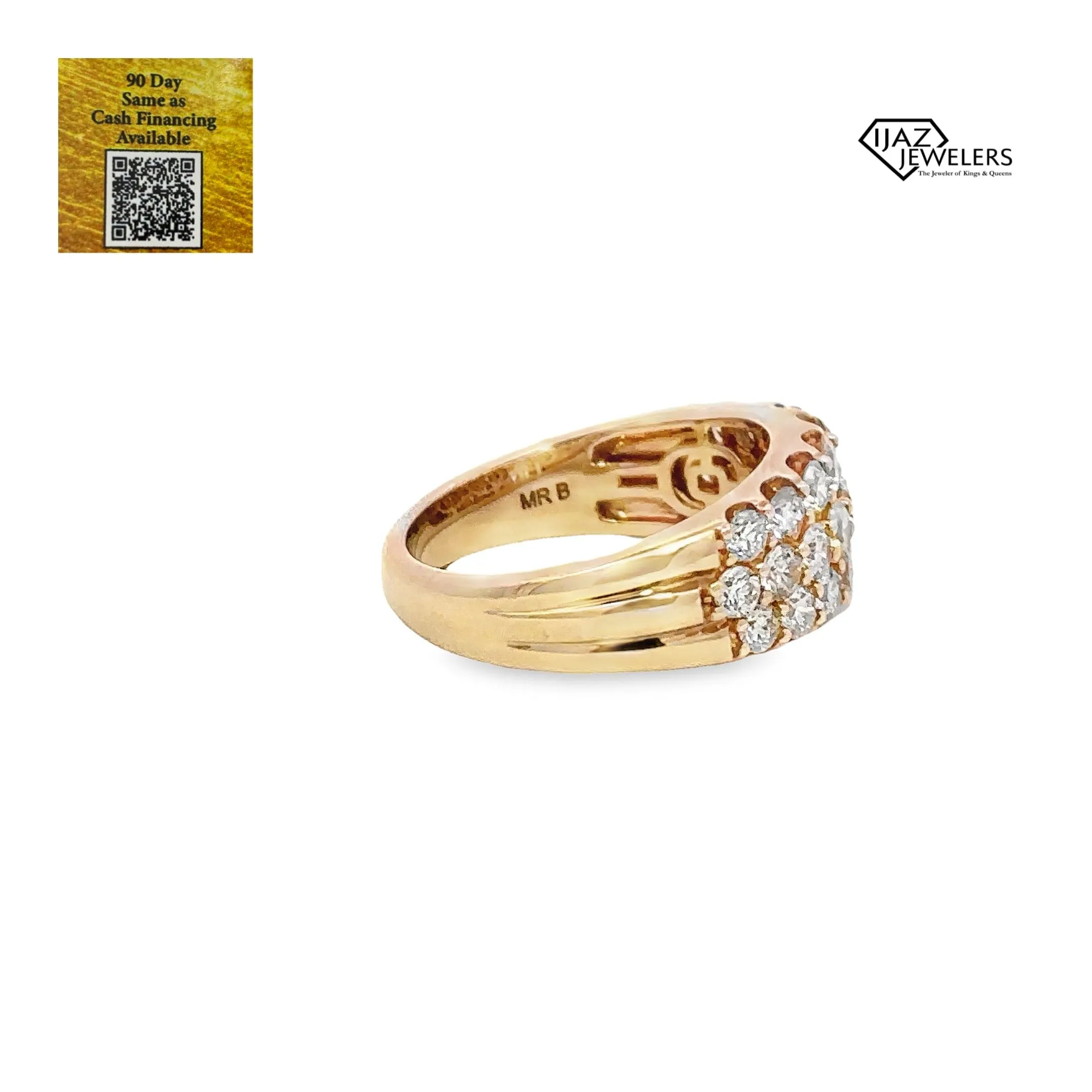 14K Gold 1.88 CTW Diamond Ladies Ring