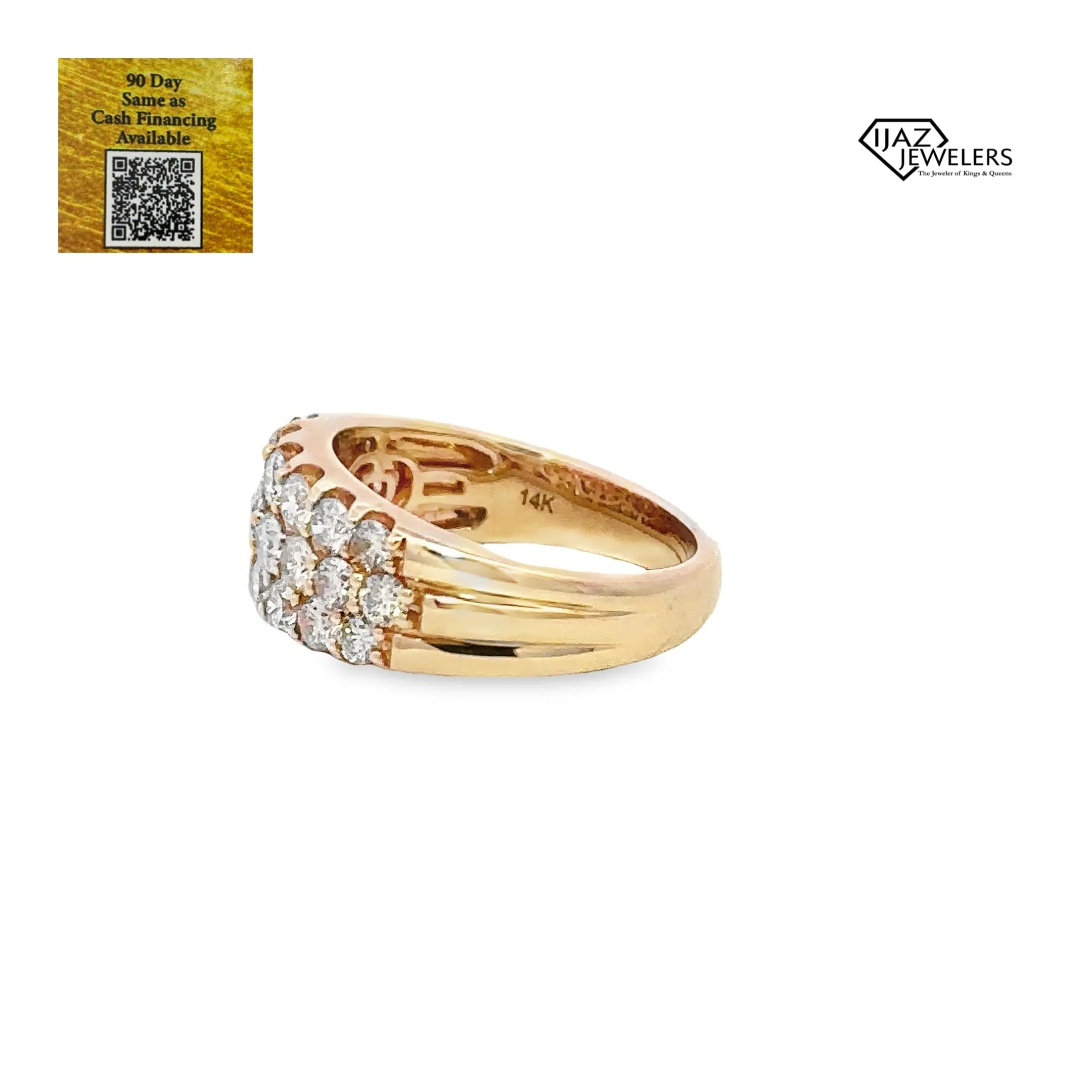 14K Gold 1.88 CTW Diamond Ladies Ring