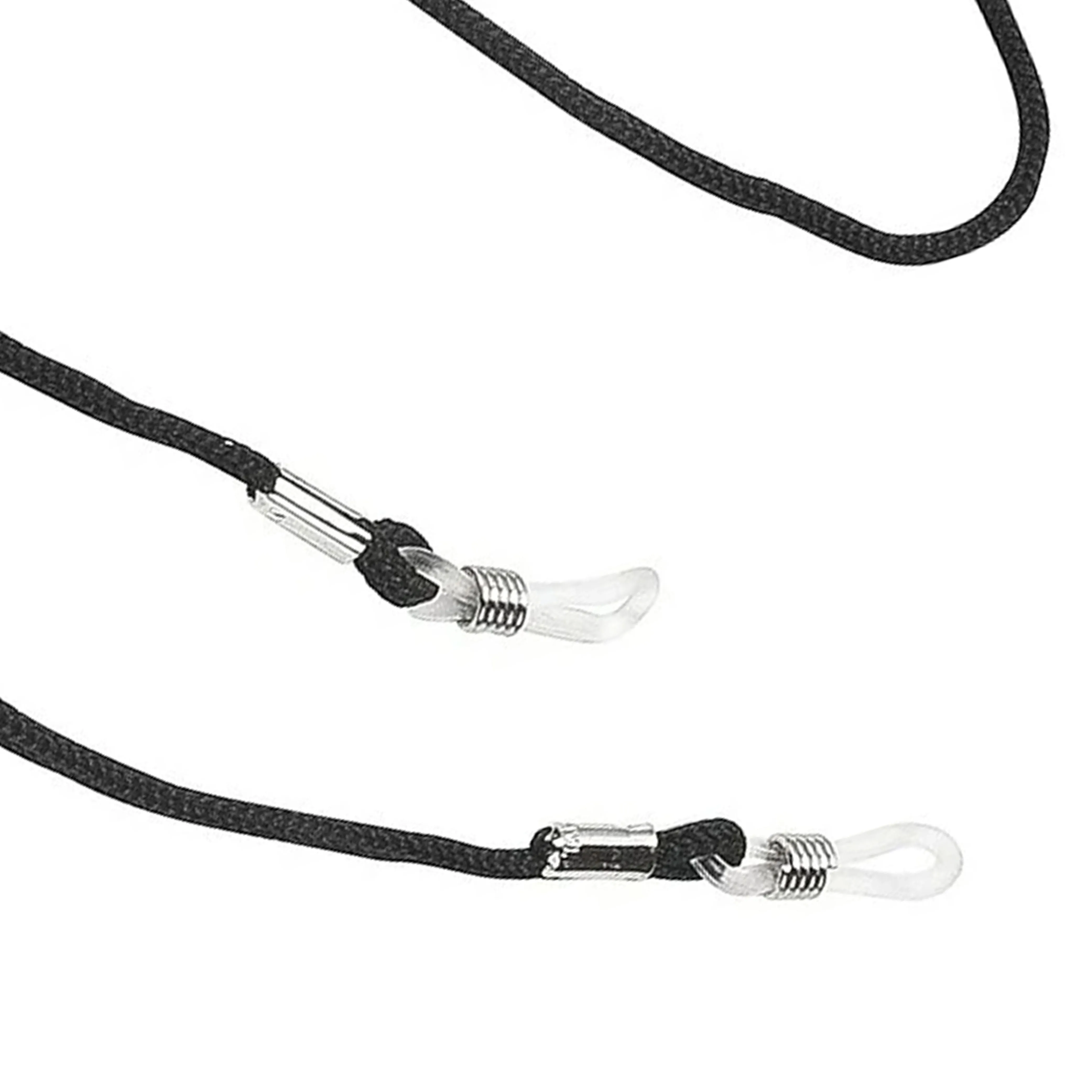 2 Black Eyewear Retainer Sunglasses Lanyard Braided Cord Loop Neck Strap Glasses
