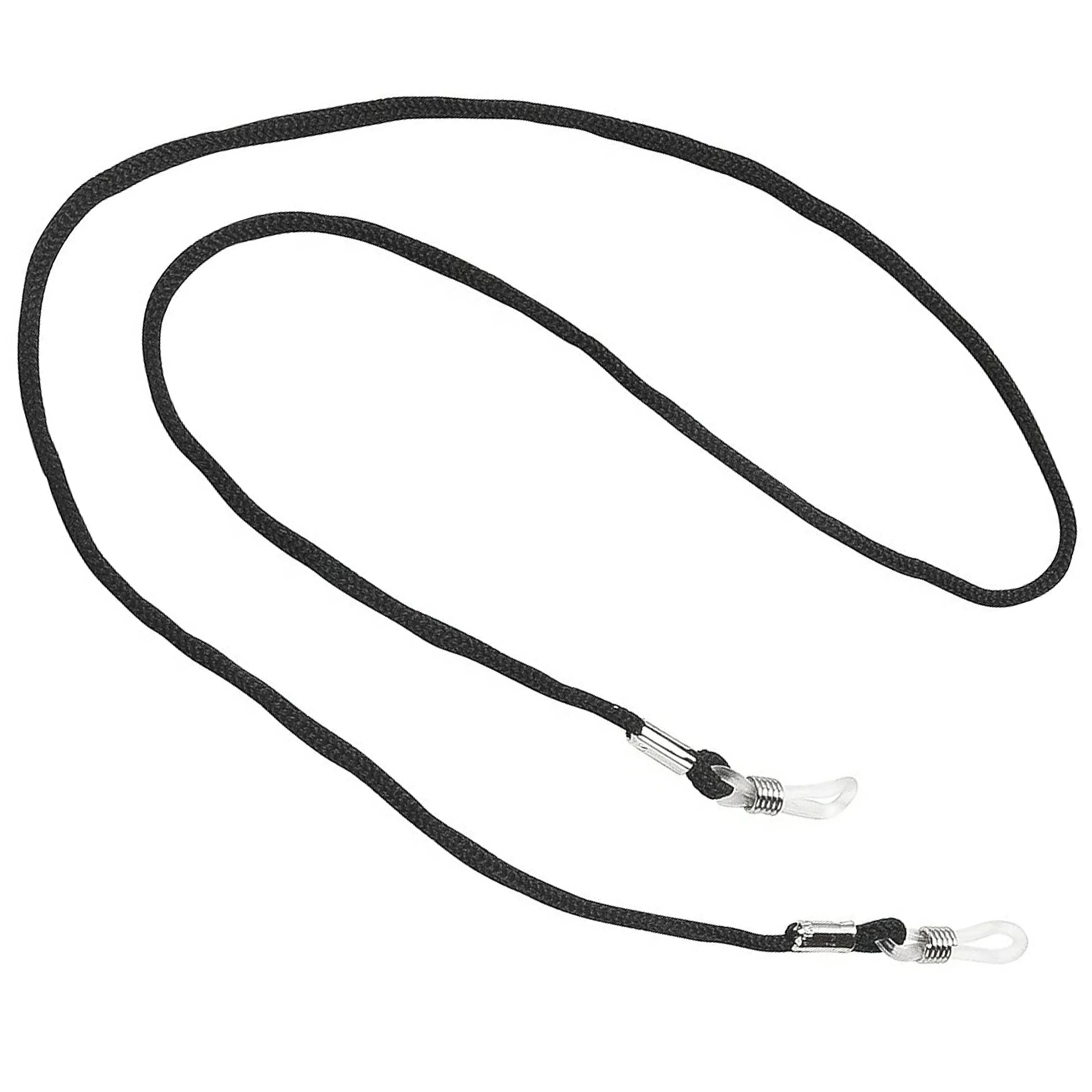 2 Black Eyewear Retainer Sunglasses Lanyard Braided Cord Loop Neck Strap Glasses