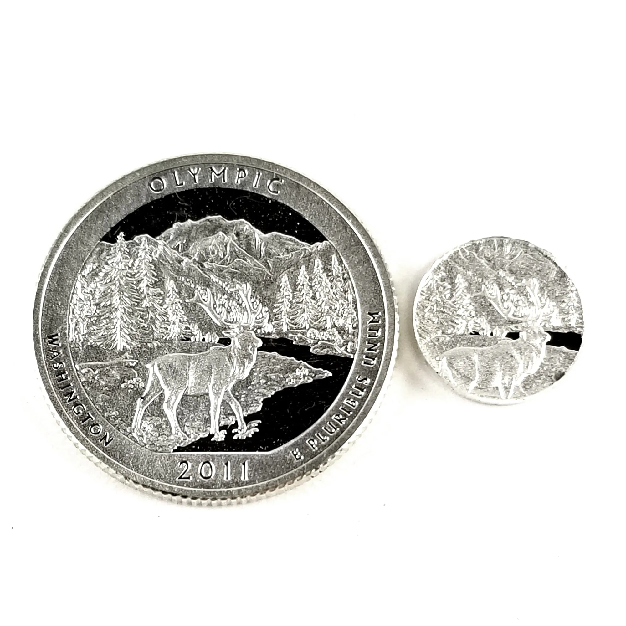 90% Silver Olympic National Park Quarter Ring