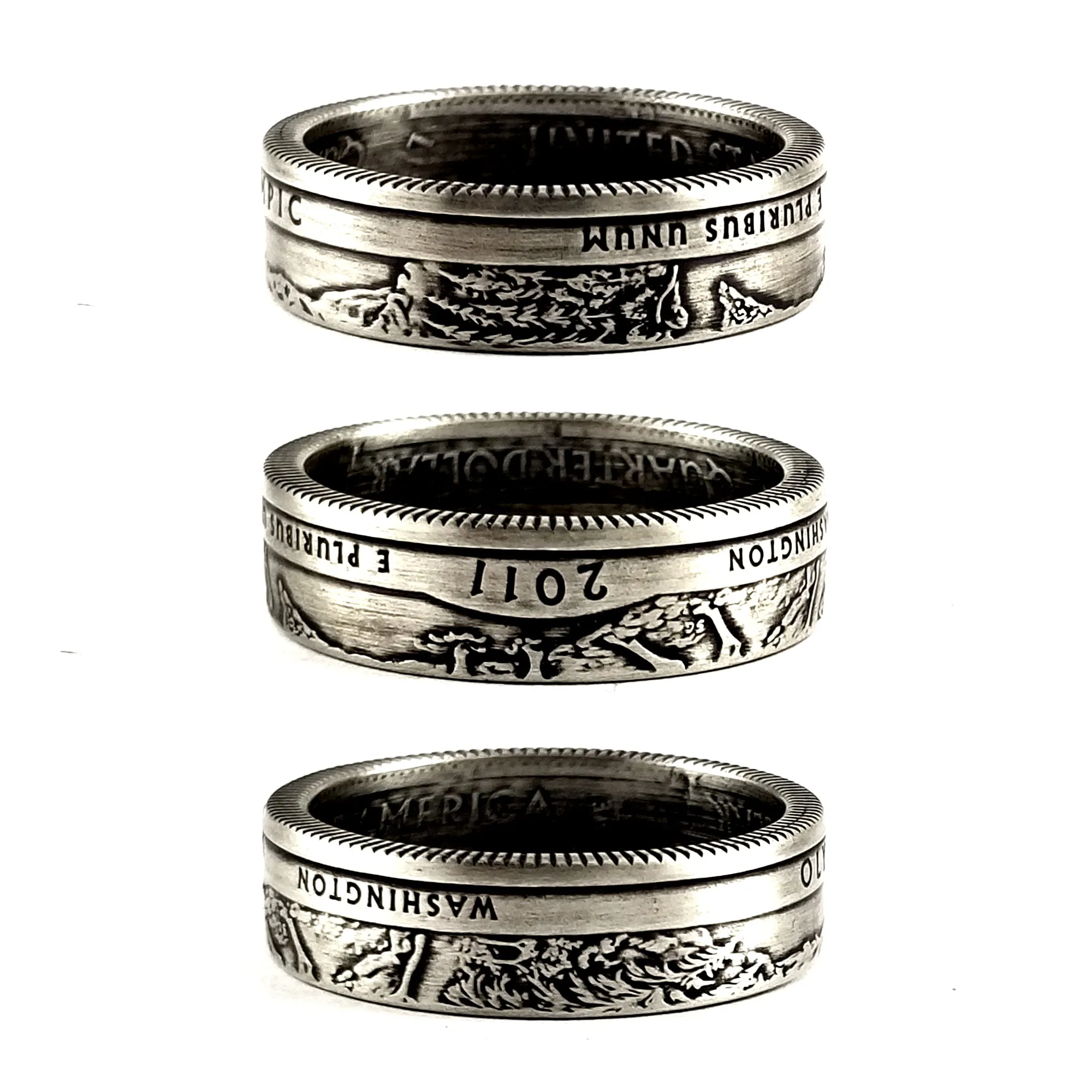 90% Silver Olympic National Park Quarter Ring