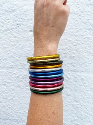 All Weather Bangles (Set of 6) - Serenity Prayer