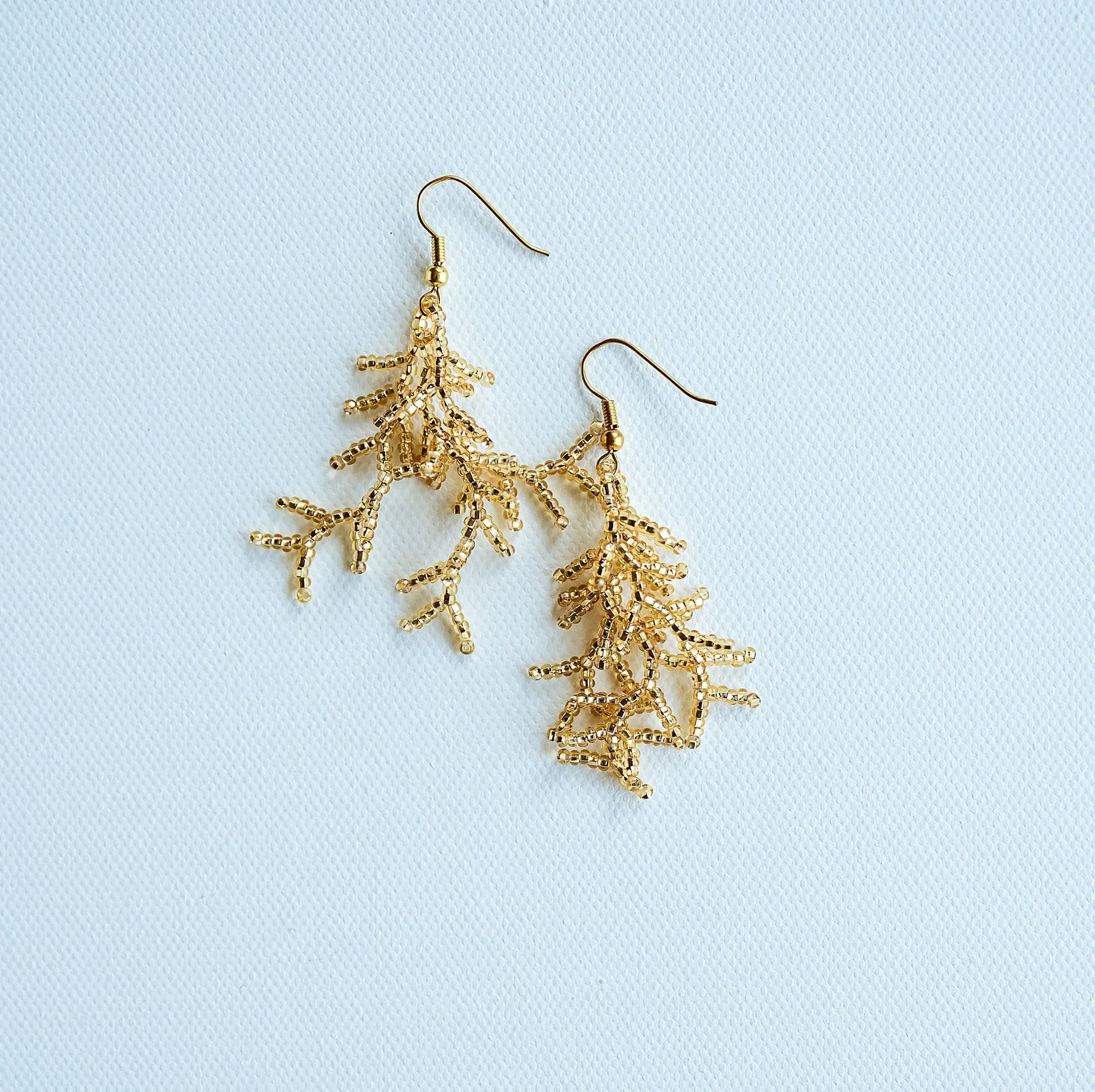 Coral Earrings
