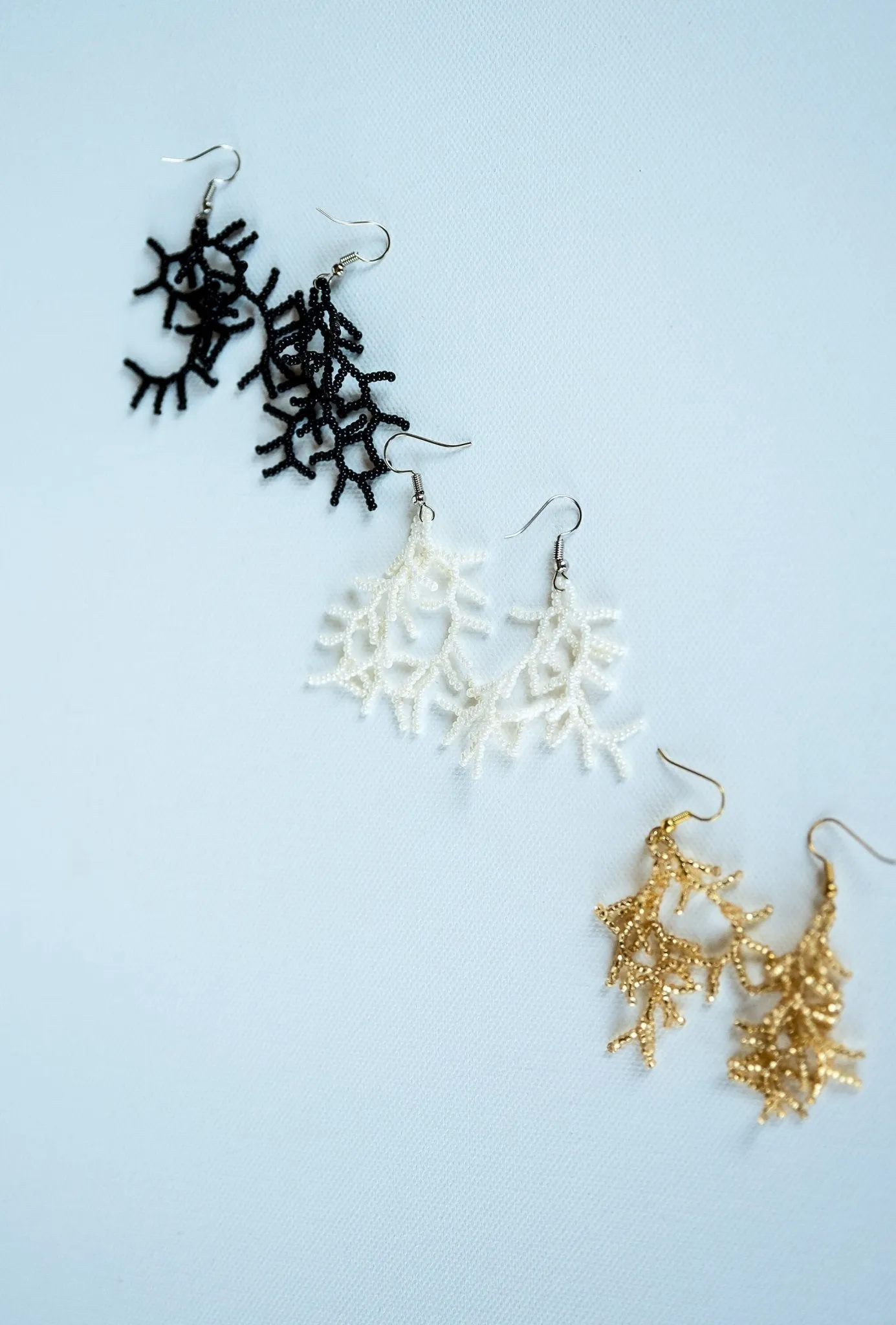 Coral Earrings