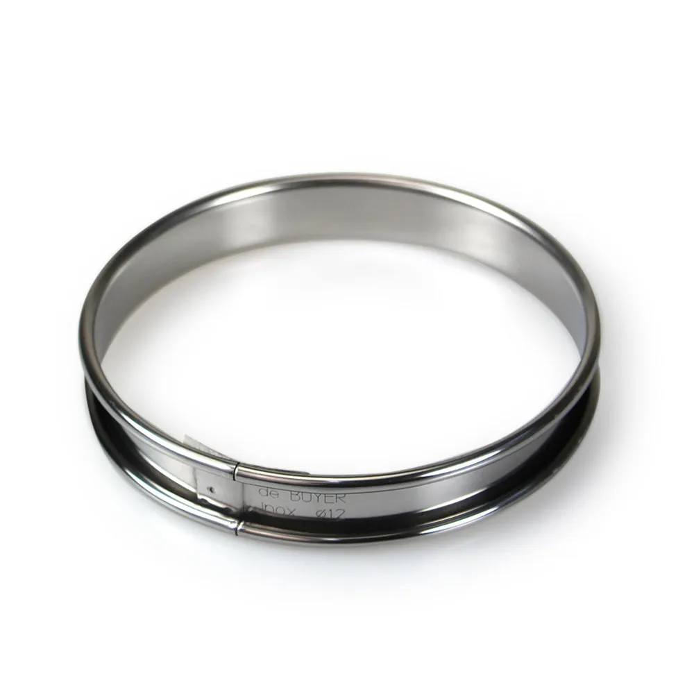 De Buyer Tart Ring - Rolled Edge