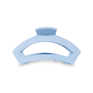 LARGE BABY BLUE OPEN TELETIES HAIR CLIP