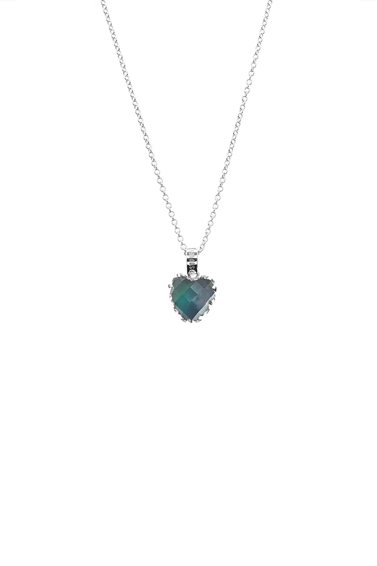 Love Claw Necklace - Mood Crystal