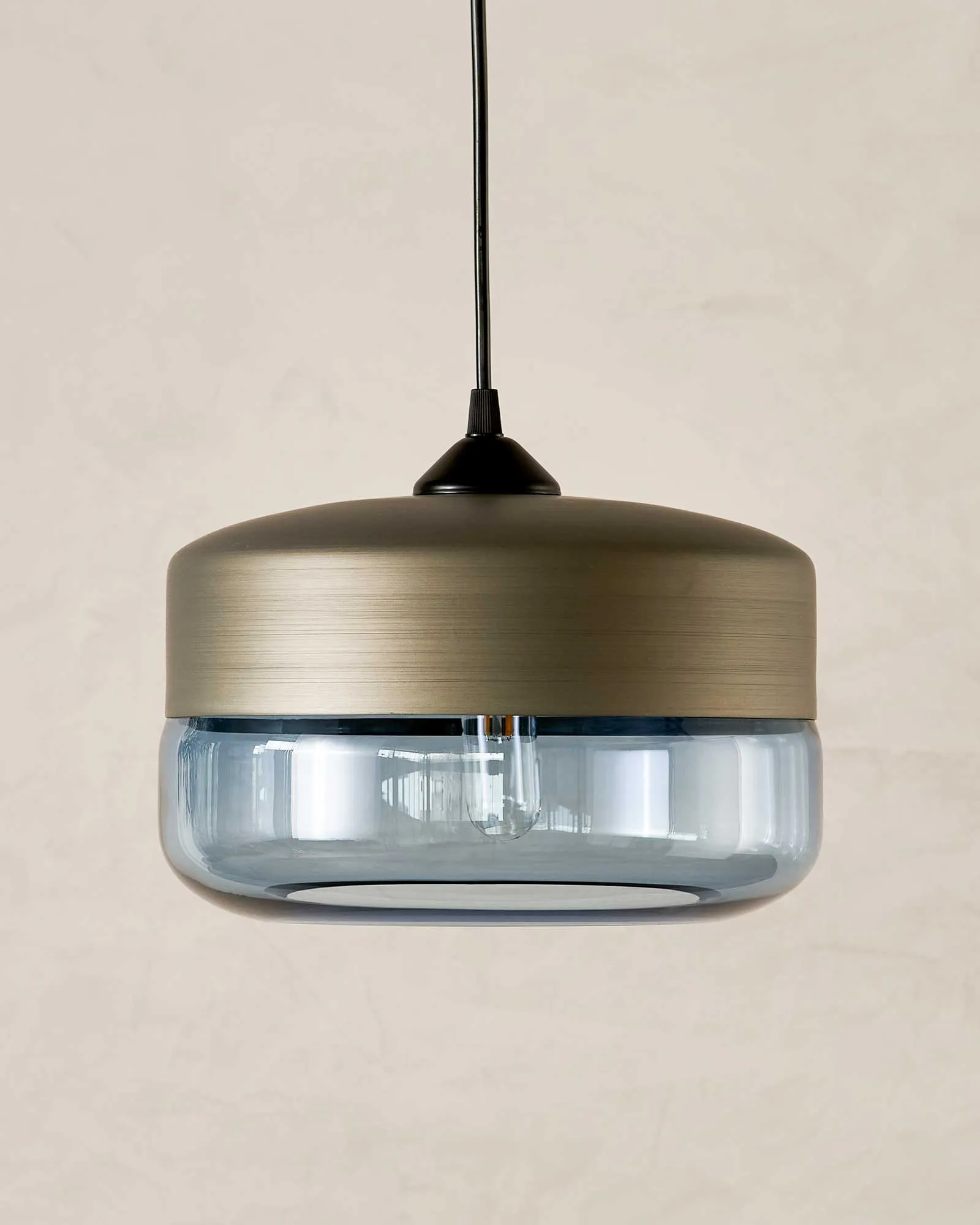 Parallel Wide Cylinder Pendant