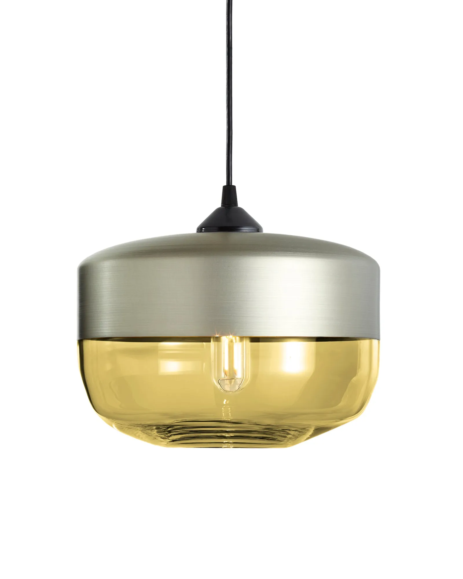Parallel Wide Cylinder Pendant
