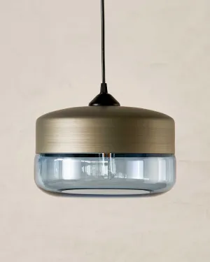 Parallel Wide Cylinder Pendant