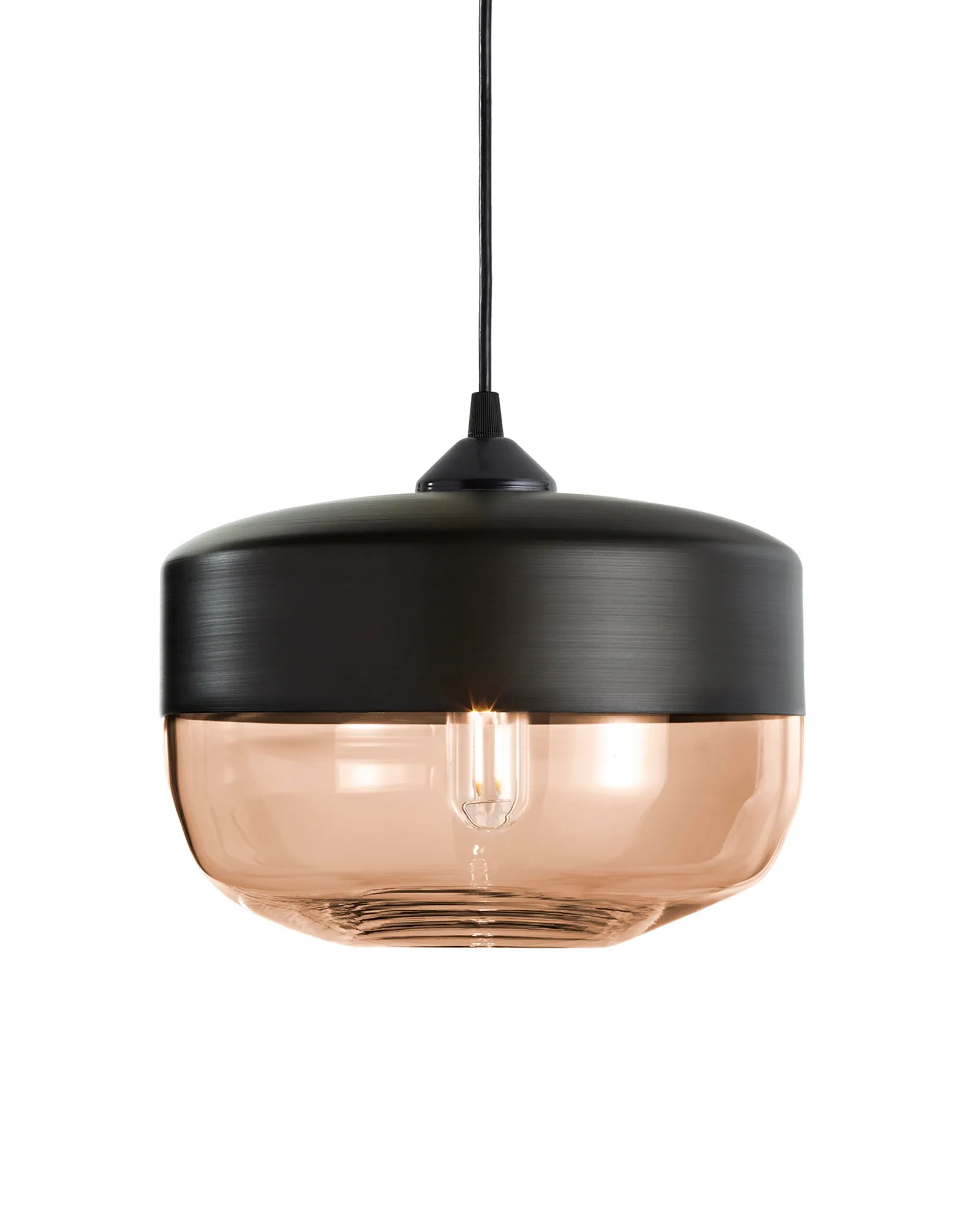 Parallel Wide Cylinder Pendant