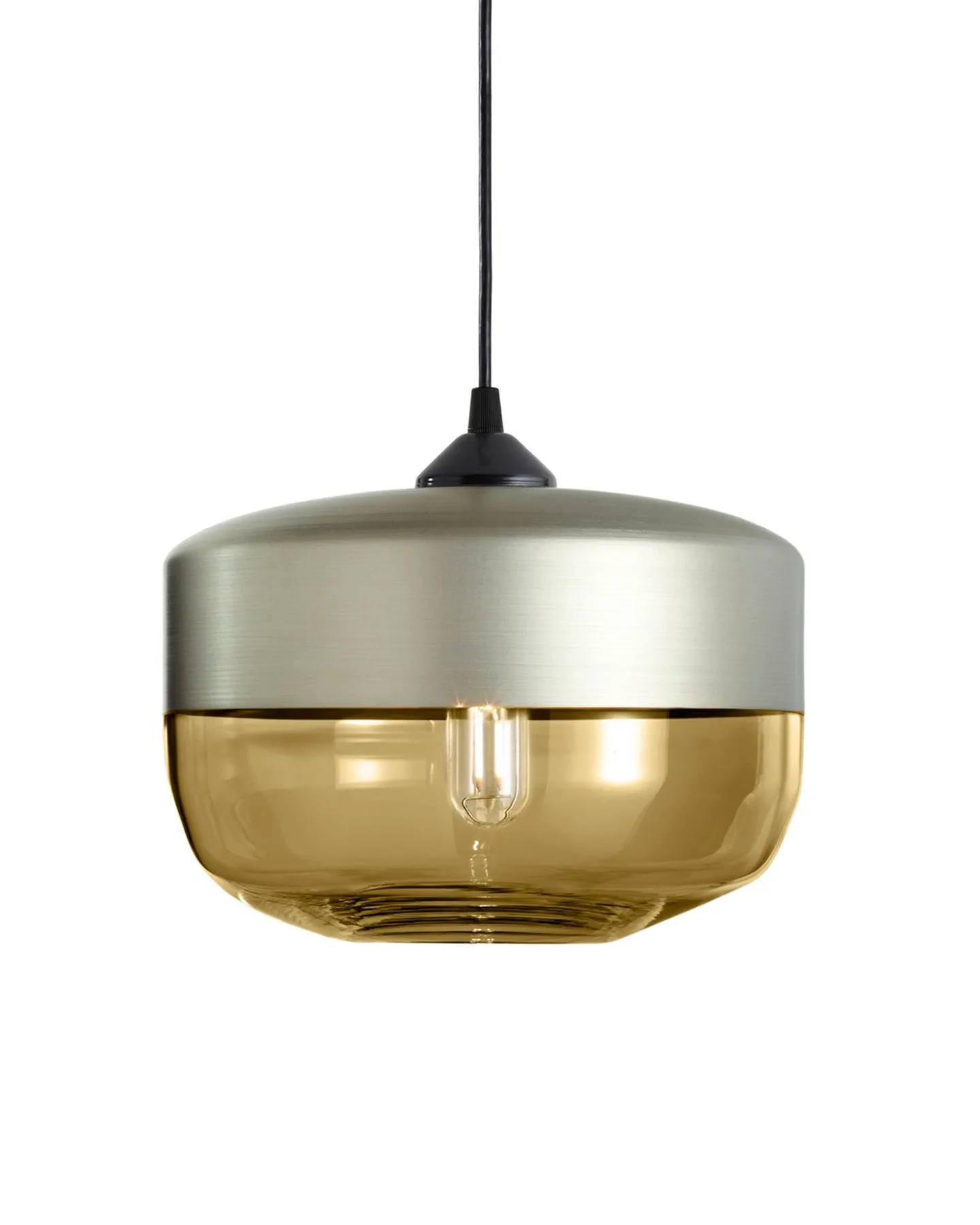 Parallel Wide Cylinder Pendant