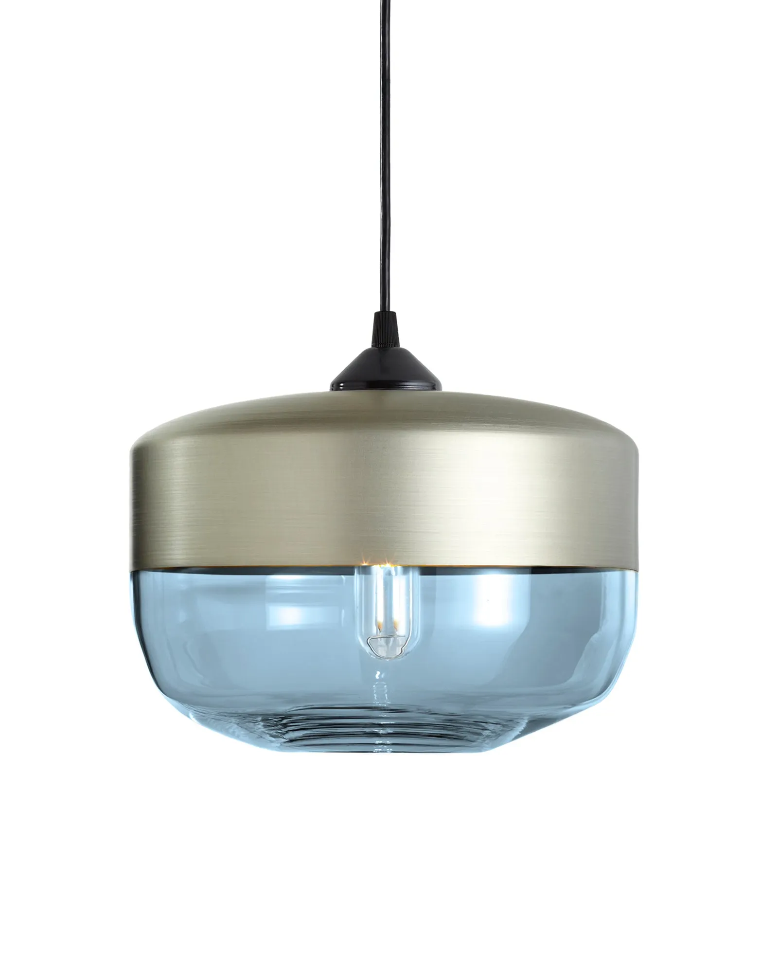 Parallel Wide Cylinder Pendant