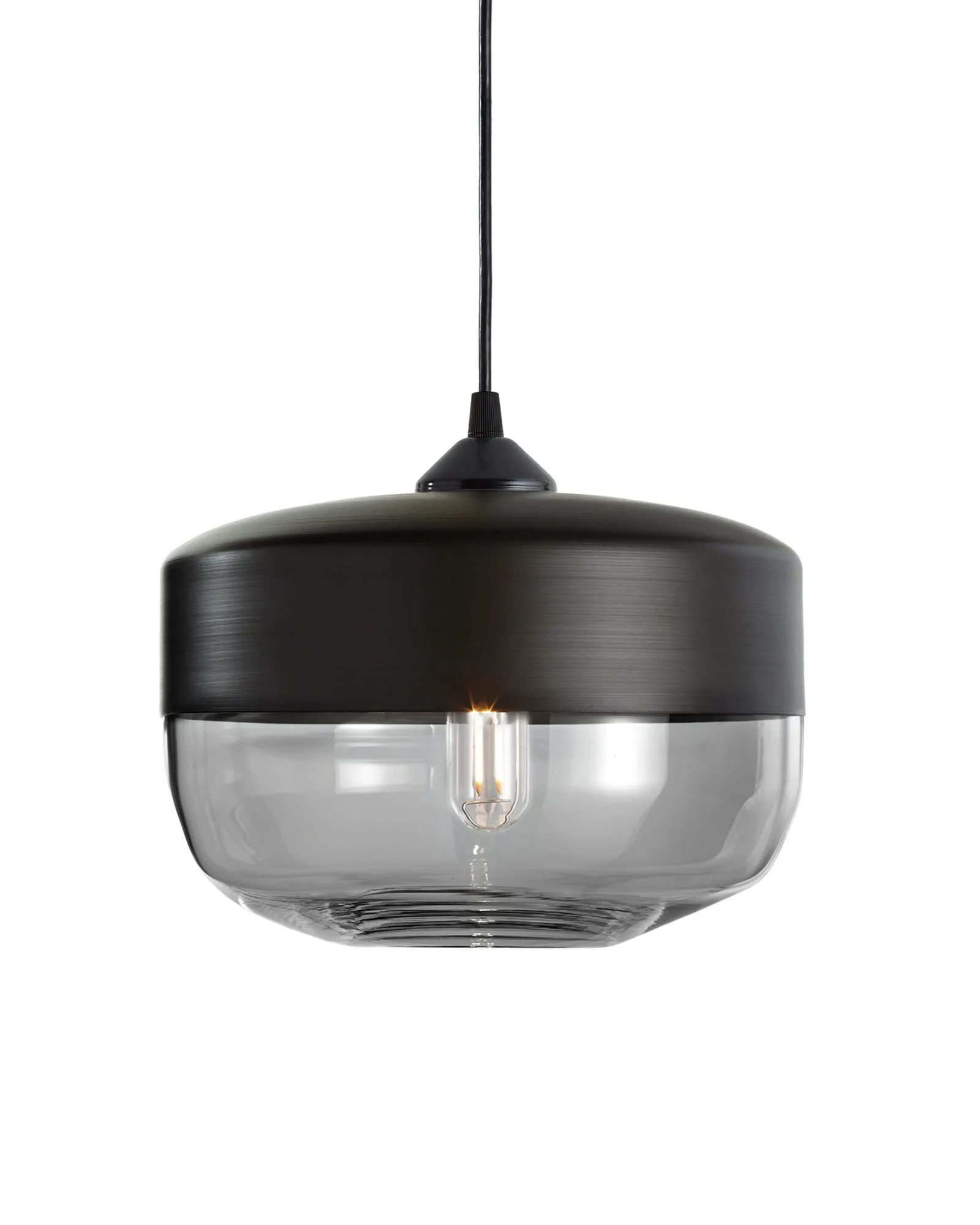 Parallel Wide Cylinder Pendant