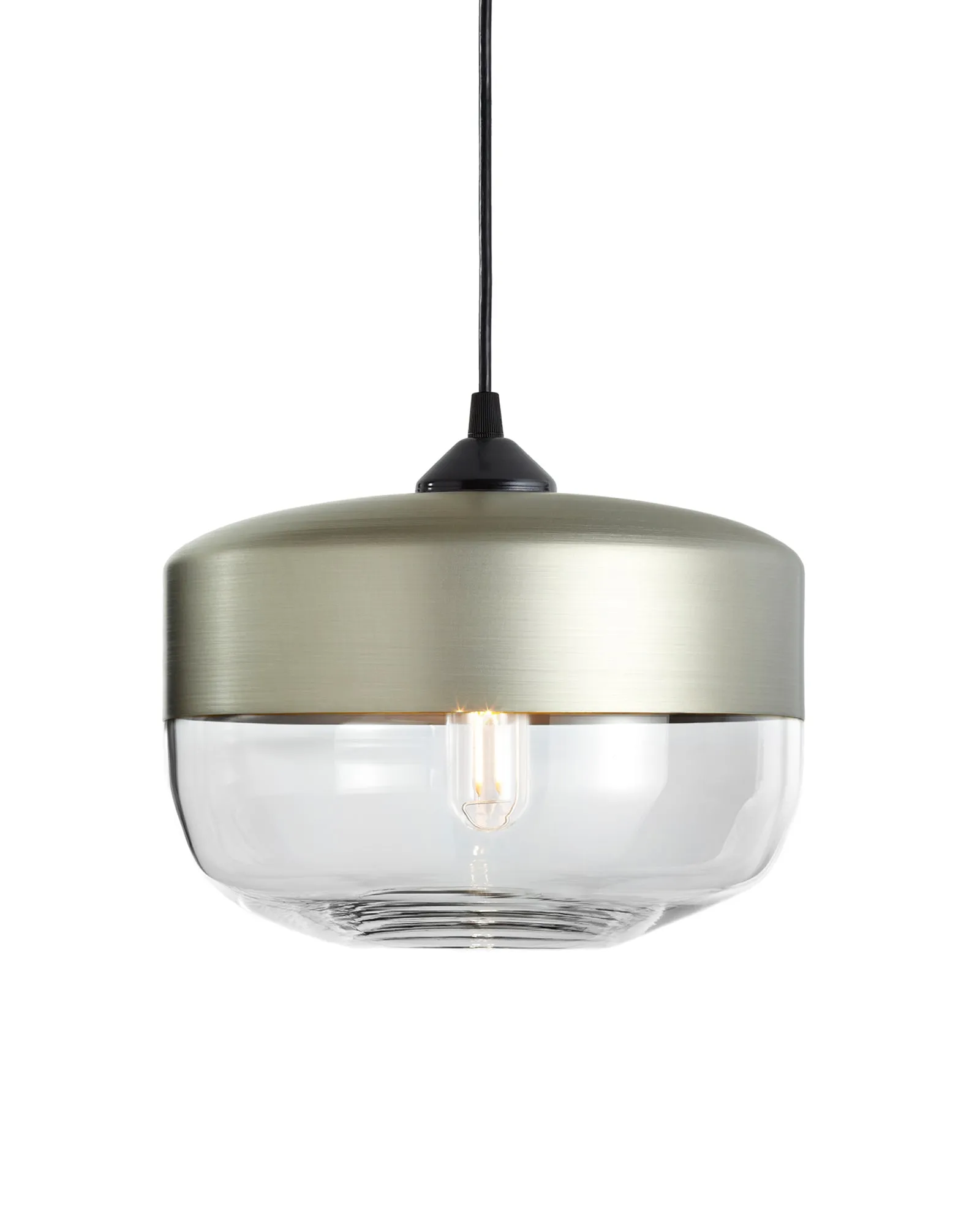 Parallel Wide Cylinder Pendant