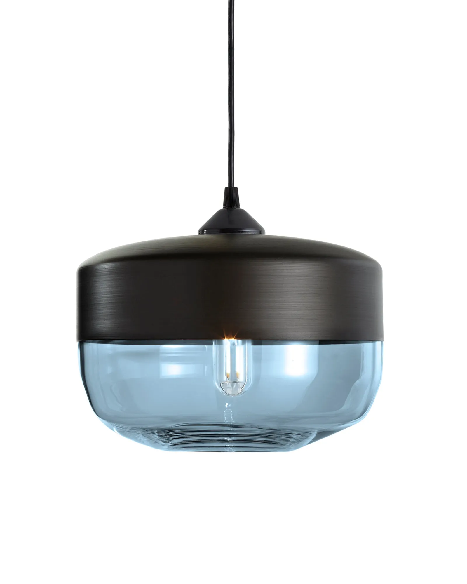 Parallel Wide Cylinder Pendant