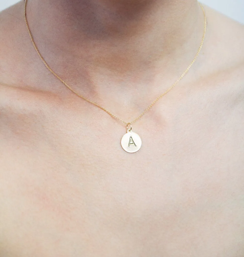 "W" Alphabet Charm