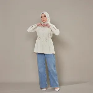 Yuna Blouse - Beige