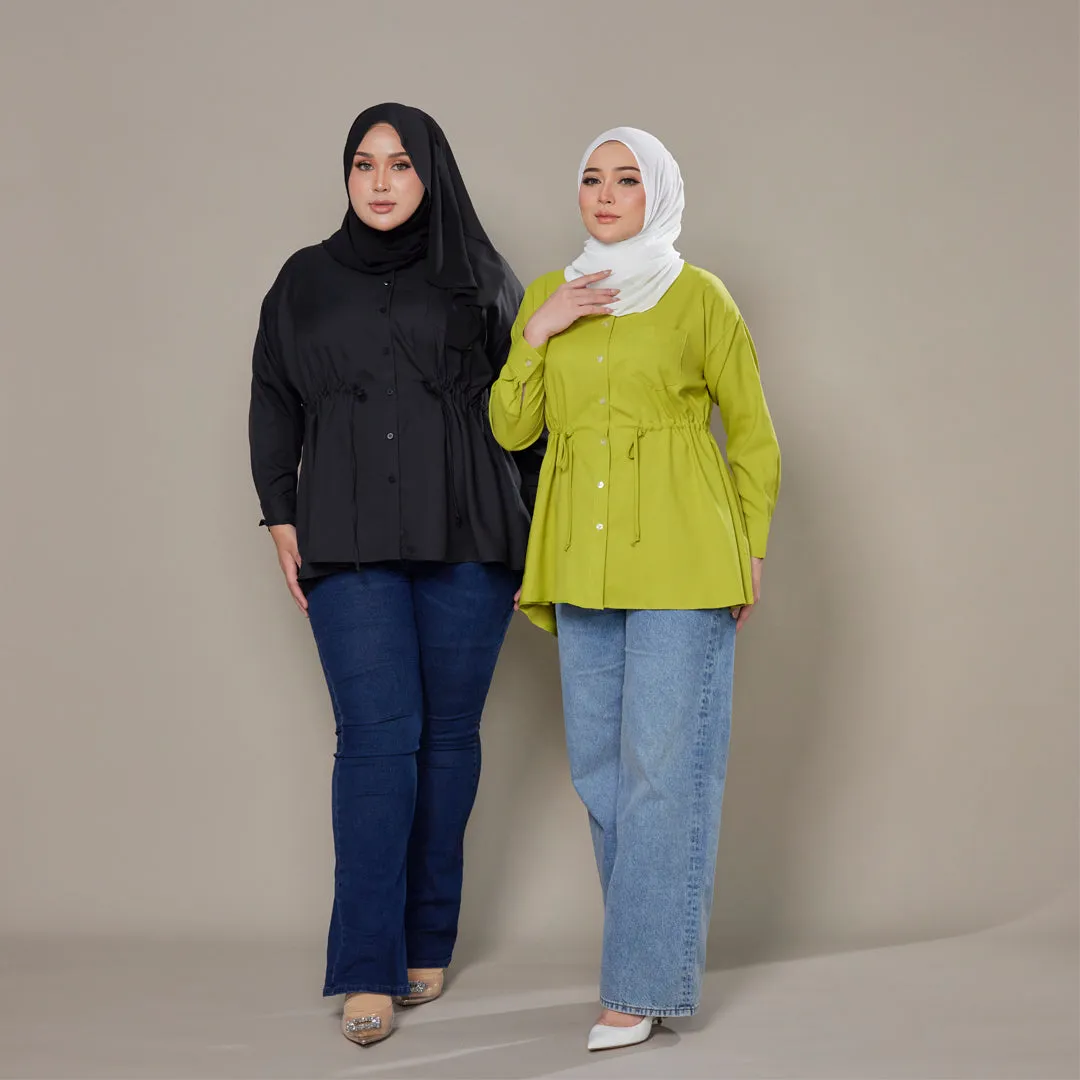 Yuna Blouse - Black